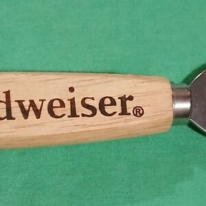 Budweiser Wooden Bottle Opener
